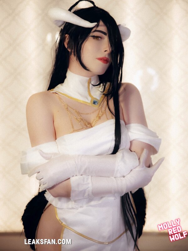 MollyRedWolf Albedo cosplay - 29