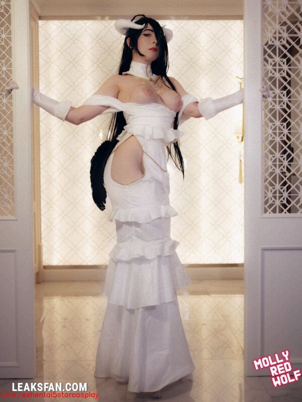 MollyRedWolf Albedo cosplay - 4