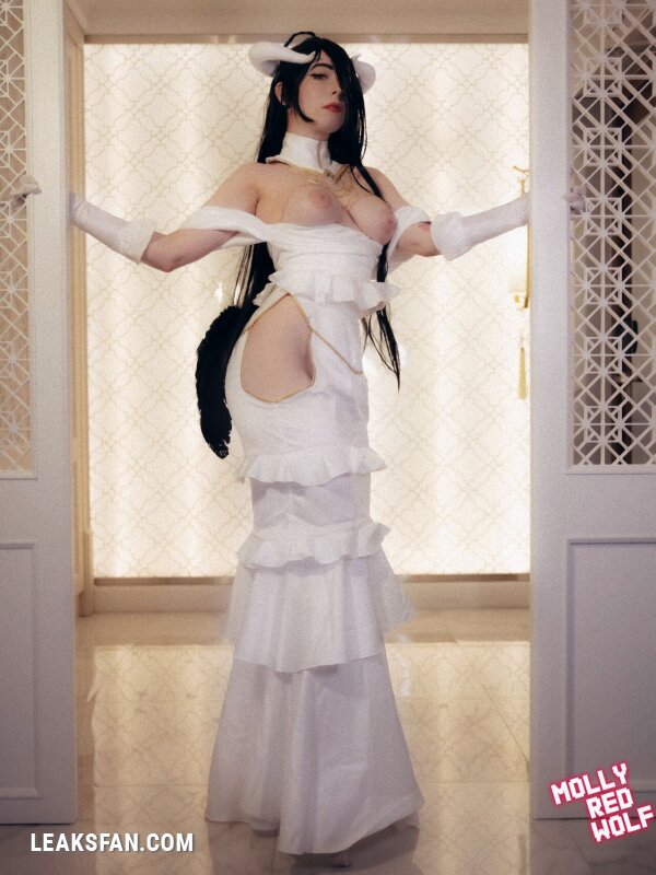 MollyRedWolf Albedo cosplay - 0