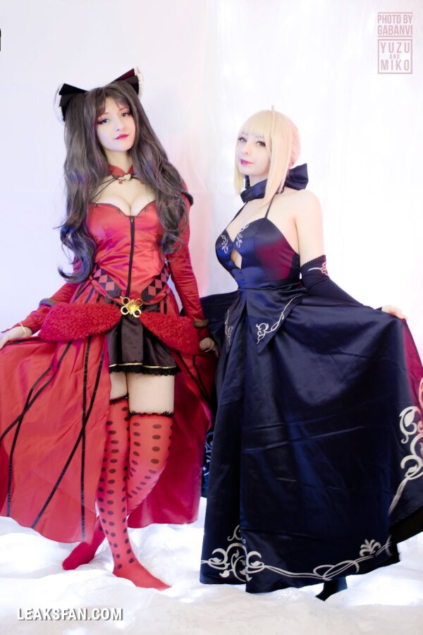 Mikomin Hokina &amp;amp; Yuzupyon - Saber Alter &amp;amp; Rin Tohsaka (Fate Grand Order) - 0