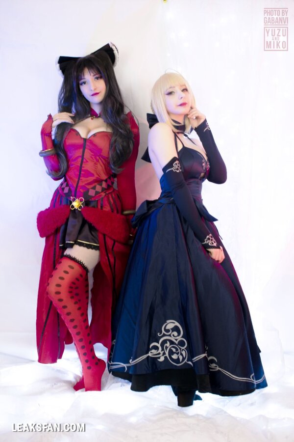 Mikomin Hokina &amp;amp; Yuzupyon - Saber Alter &amp;amp; Rin Tohsaka (Fate Grand Order) - 12