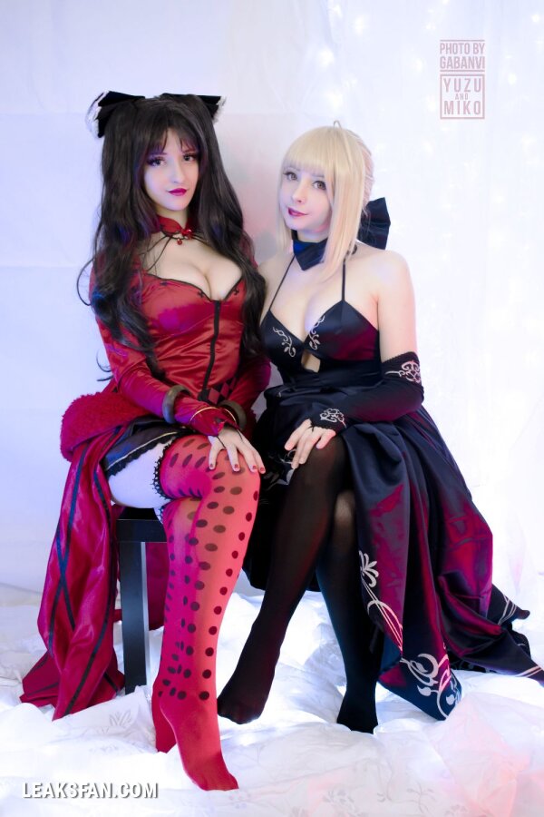 Mikomin Hokina &amp;amp; Yuzupyon - Saber Alter &amp;amp; Rin Tohsaka (Fate Grand Order) - 0