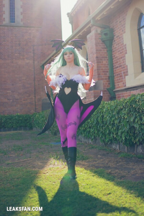 Amy Thunderbolt as Morrigan Aensland - 1