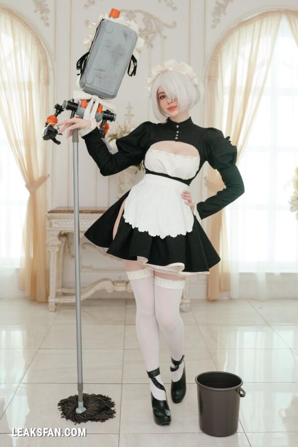 Alina Becker - 2B Maid (Nier Autómata) - 2