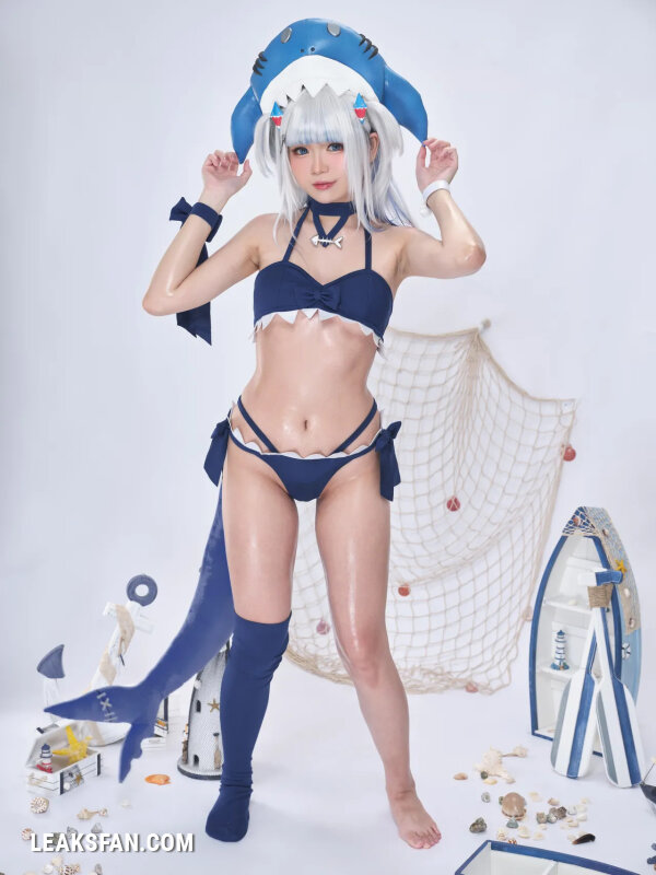 ZinieQ - Gawr Gura Swimsuit - 2