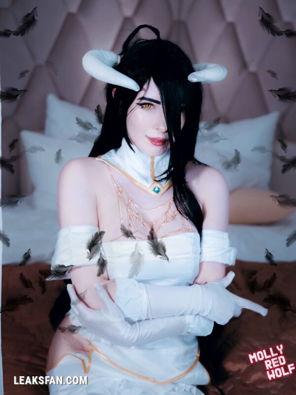 MollyRedWolf Albedo cosplay - 0