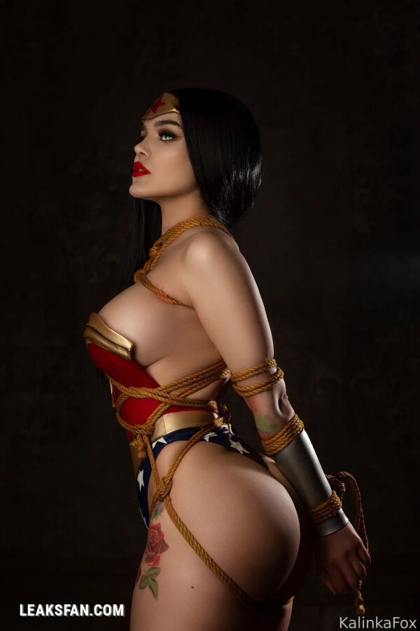 Kalinka Fox - Wonder Woman Shibari - 2